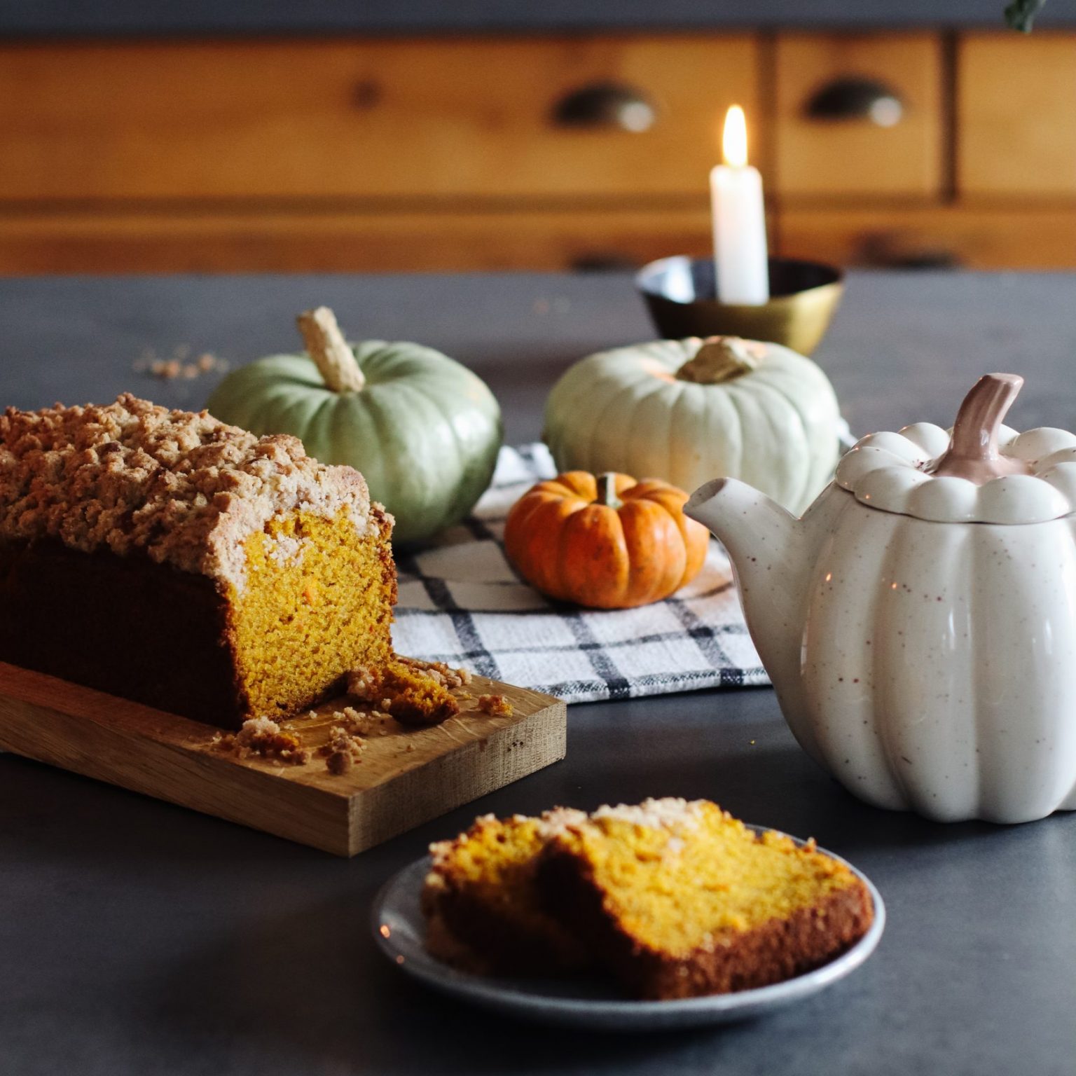 Kürbisbrot mit Zimtstreuseln – Laryloves