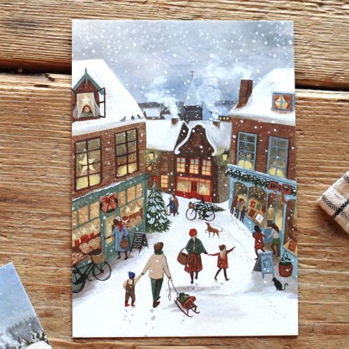 Postkarte Merry Lane