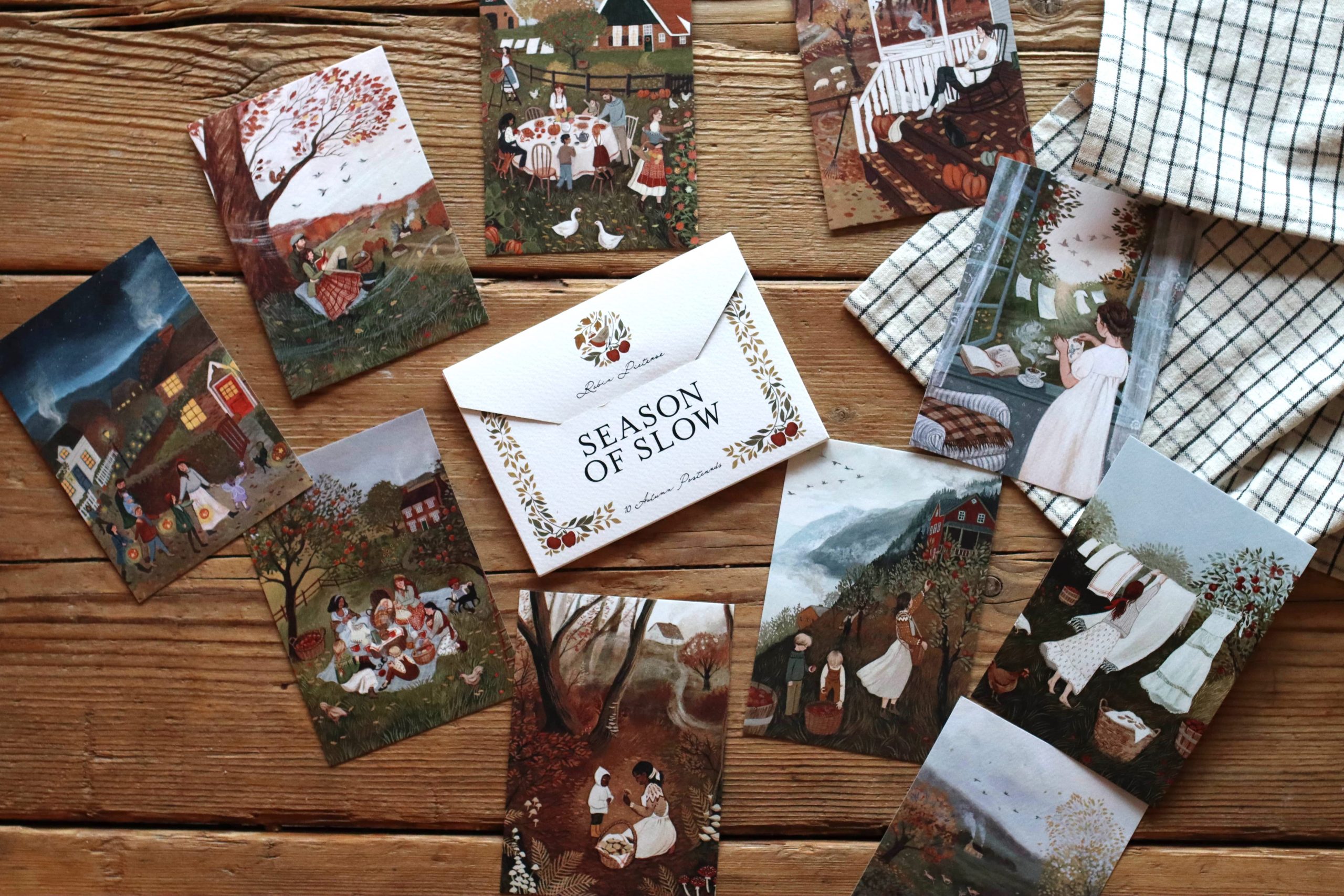 Postkarten-Set Season of Slow