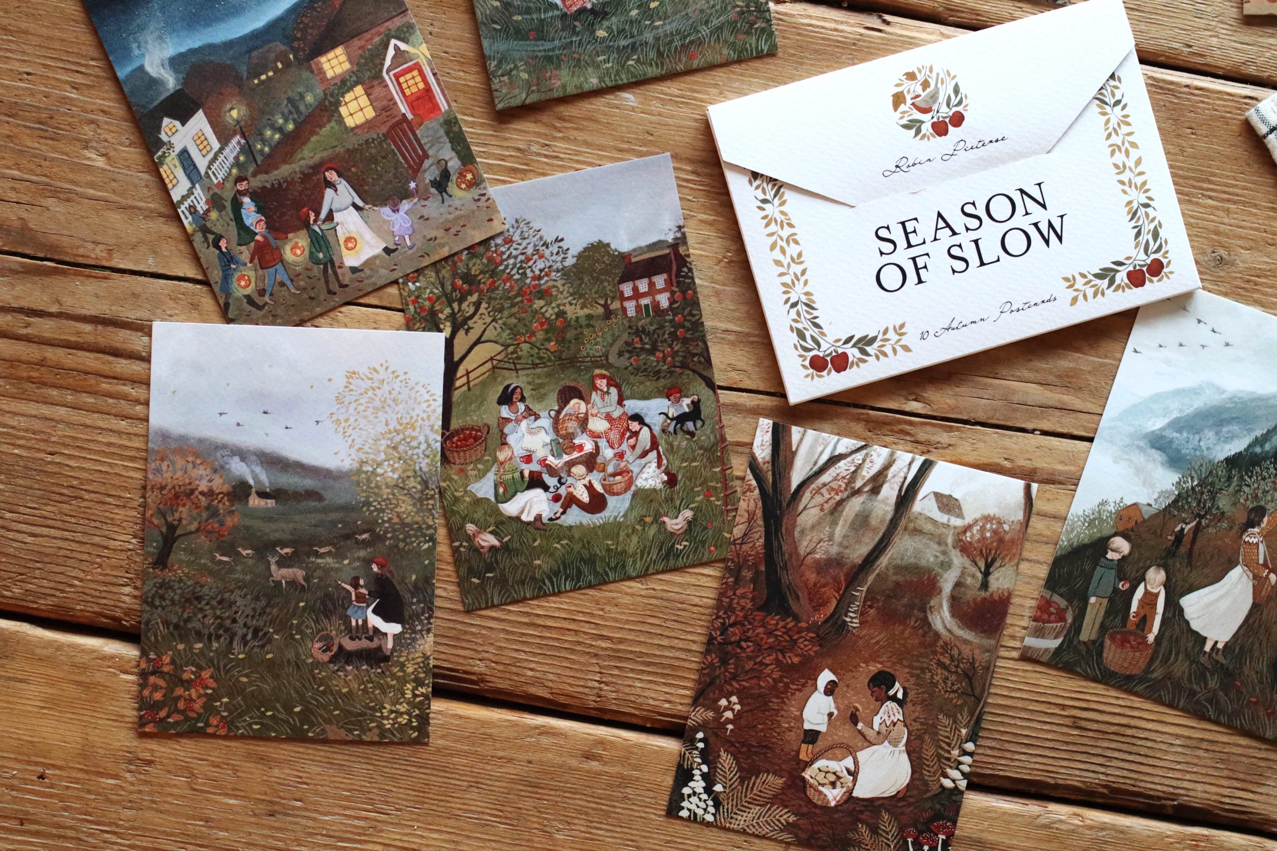 Postkarten-Set Season of Slow – Bild 2